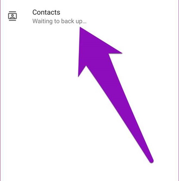 Cần làm gì khi điện thoại không sao lưu danh bạ?-1