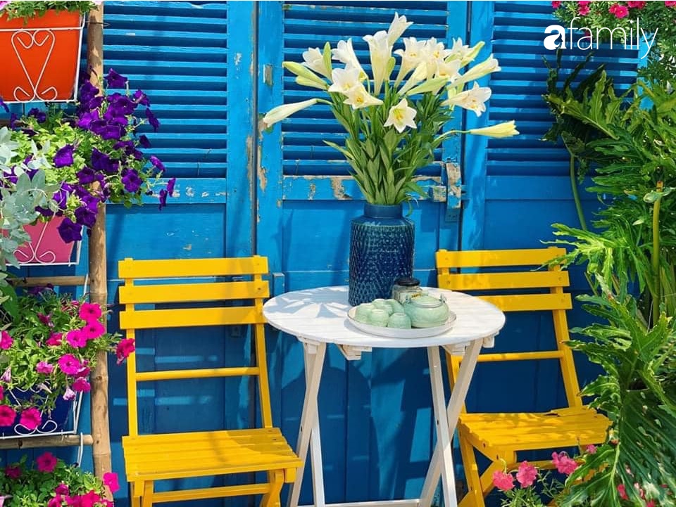 Ghen tị với góc chill rộng thoáng 40m² trên sân thượng tràn ngập hồng ngoại của mẹ đảm tại Nha Trang-19