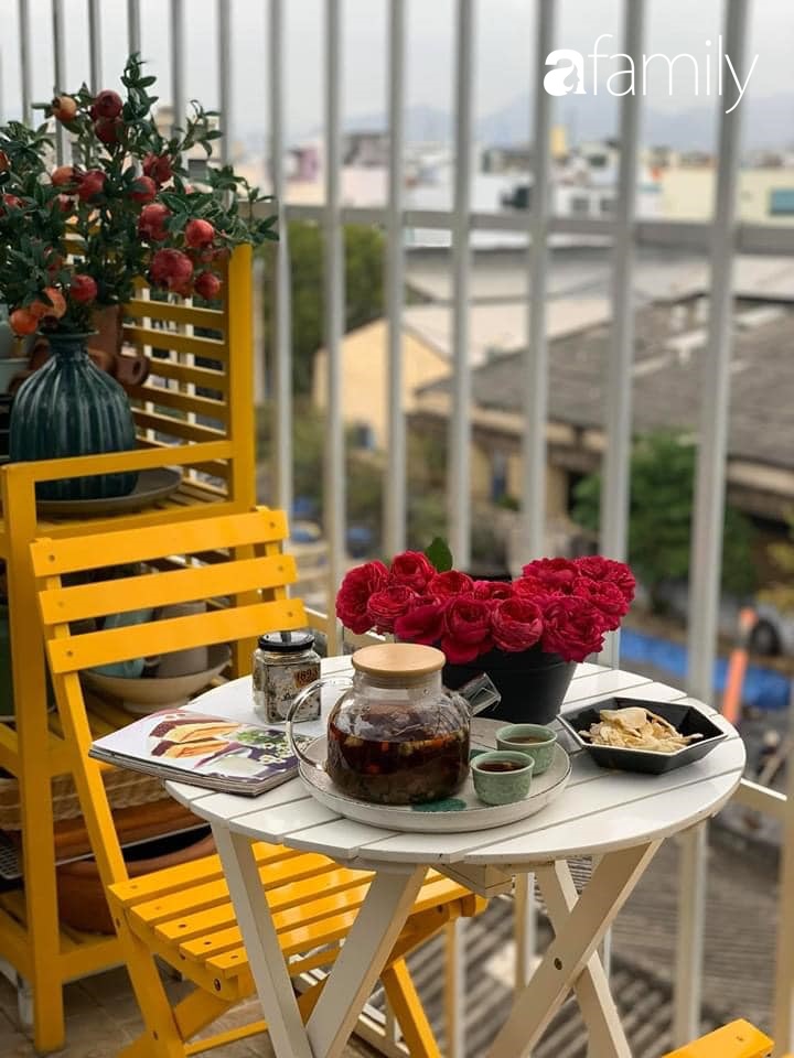 Ghen tị với góc chill rộng thoáng 40m² trên sân thượng tràn ngập hồng ngoại của mẹ đảm tại Nha Trang-20