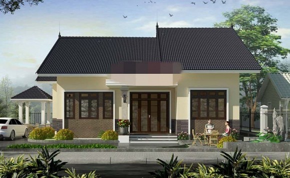 Mê mẩn 10 mẫu biệt thự mái thái sang trọng, hiện đại, chi phí thấp-2