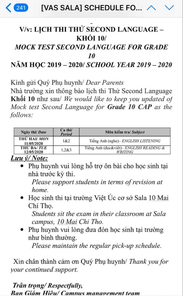 Phụ huynh bức xúc tố trường Quốc tế ép con học kín mít 10 tiết/ngày, nghỉ giải lao có 15 phút: Chuyển nhà để con học trường không áp lực, ai ngờ...-2
