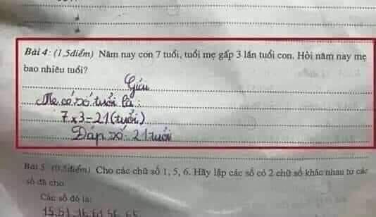 Bài toán tiểu học khiến phụ huynh ngẩn người: Đọc qua thấy bình thường nhưng ngẫm kỹ dữ liệu thì sai luật nặng-1