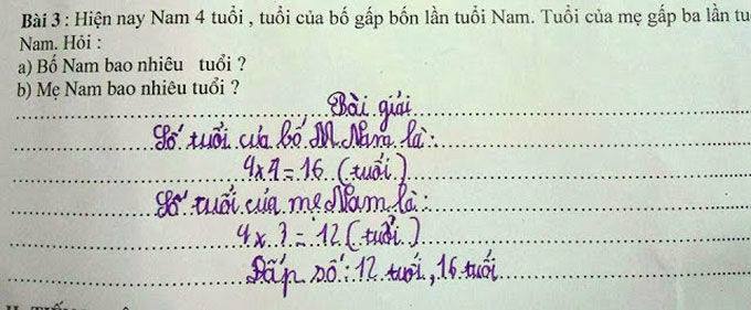 Bài toán tiểu học khiến phụ huynh ngẩn người: Đọc qua thấy bình thường nhưng ngẫm kỹ dữ liệu thì sai luật nặng-2