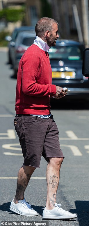 Bất ngờ hình ảnh David Beckham bây giờ già nua, tóc thưa thớt đến thế này-3