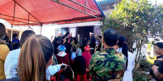 Vụ bí thư xã giết cháu vợ trục lợi 18 tỷ : Xót thương tiễn nạn nhân lần thứ hai-1