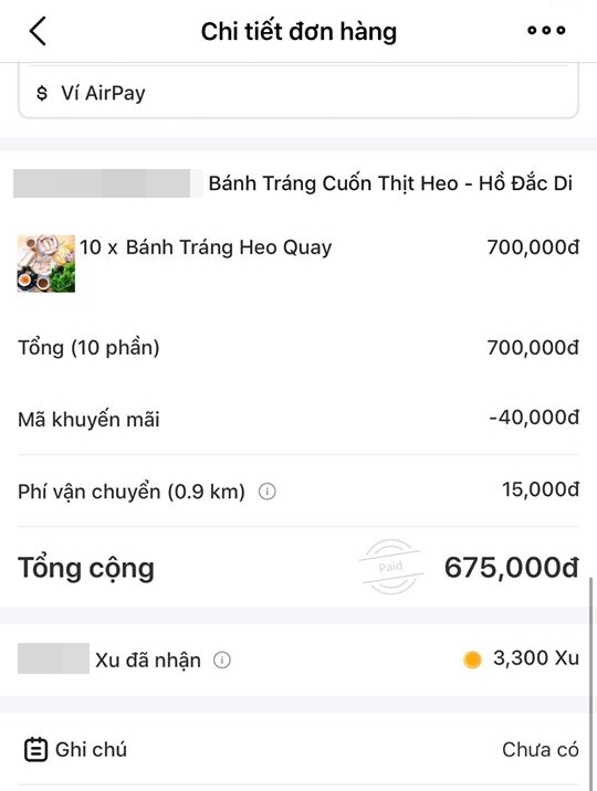 Bỏ 700k đặt bánh tráng cuốn thịt heo cho cả văn phòng ăn trưa, cô gái tức giận khi mở ra thấy hộp thịt mỡ sống nguyên, trắng ởn-2