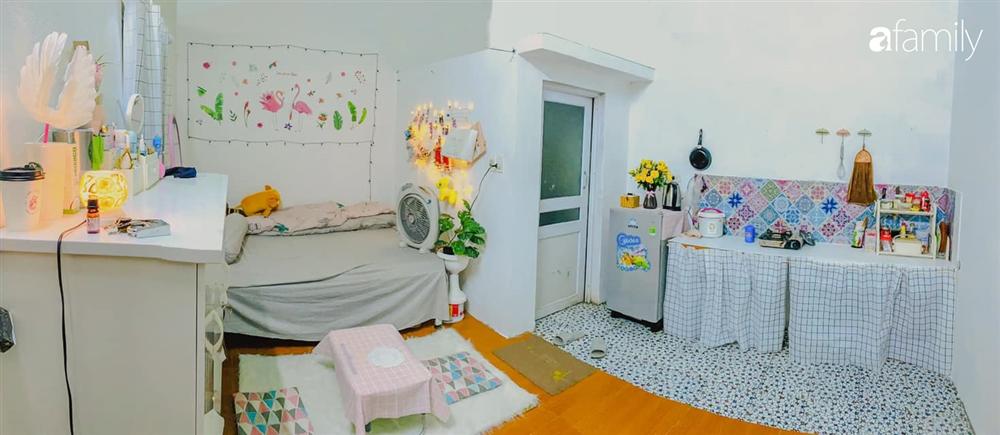 Nhặt nhạnh trên các nhóm thanh lý cô gái trẻ ở Hà Nội cải tạo ngon lành không gian thuê trọ rộng 15m² với chi phí chỉ 1 triệu đồng-12
