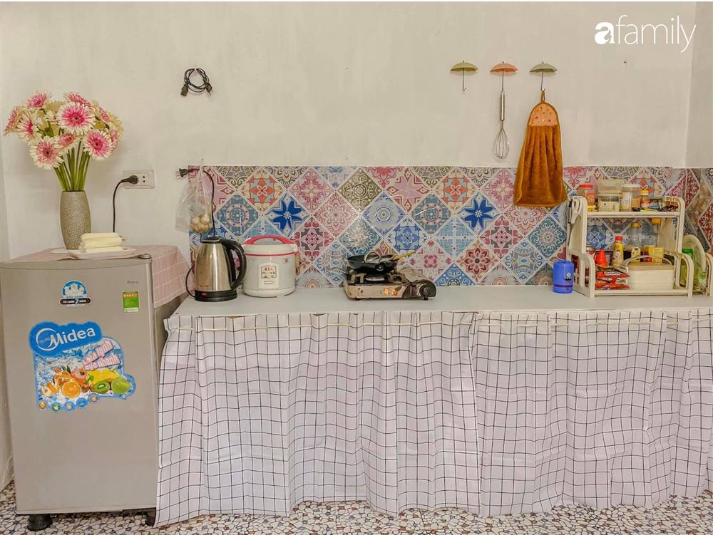 Nhặt nhạnh trên các nhóm thanh lý cô gái trẻ ở Hà Nội cải tạo ngon lành không gian thuê trọ rộng 15m² với chi phí chỉ 1 triệu đồng-15