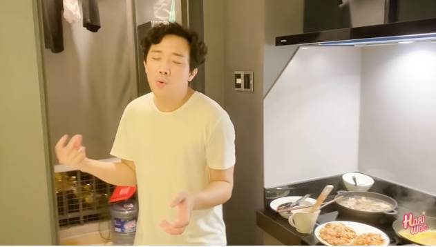 Hari Won tiết lộ mê món ăn đặc biệt do Trường Giang làm nên Trấn Thành quyết tâm làm bằng được-1