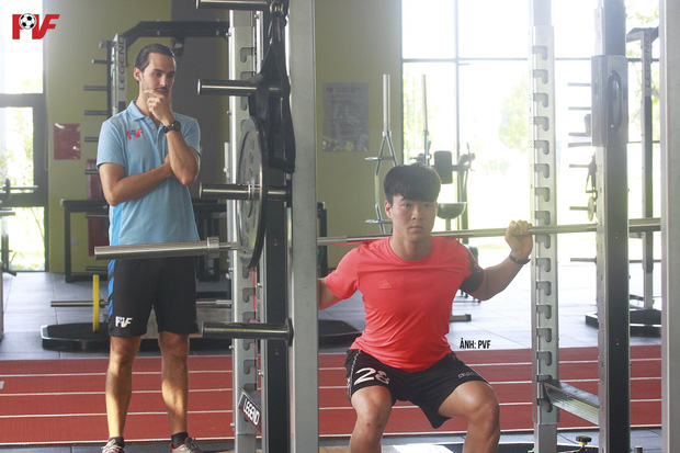 Duy Mạnh lần đầu xuất hiện sau tin đồn lục đục với Quỳnh Anh, thể hiện rõ quyết tâm tập luyện để trở lại-1