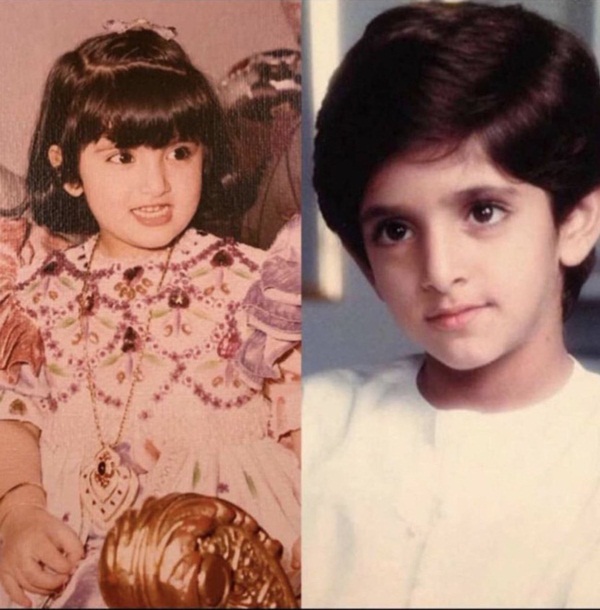 Lộ hình ảnh thái tử đẹp nhất Dubai và người vợ tựa nữ thần lớn lên cùng nhau từ tấm bé, từ nhỏ đã có nét phu thê-3