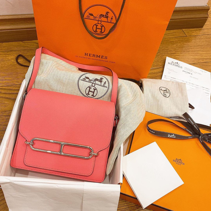 Hậu tin đồn hôn nhân lục đục, Quỳnh Anh sắm ngay túi Hermès trăm triệu, còn tag thẳng Duy Mạnh để khoe khéo-1