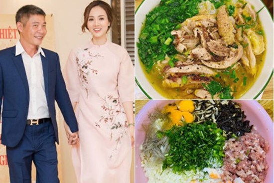 Bạn gái xinh của Công Lý nấu ăn kém nhất nhà, giờ làm cả dàn sao phải vào tấm tắc