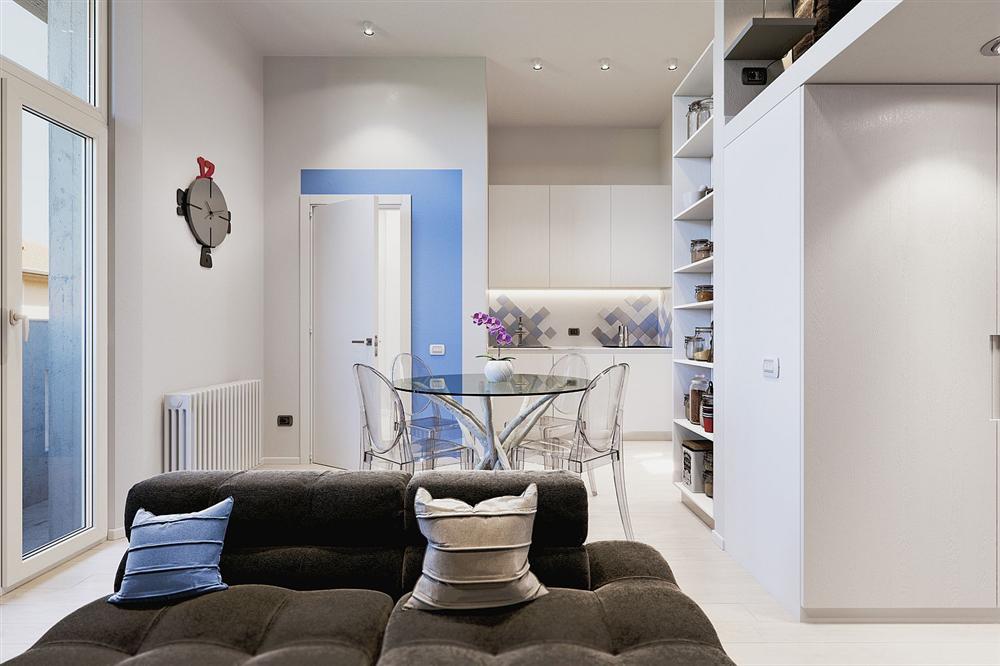 Chỉ vỏn vẹn 29m² nhưng căn hộ dưới đây vẫn gây thương nhớ với màu trắng tinh khôi cùng nội thất siêu tiết kiệm không gian-7