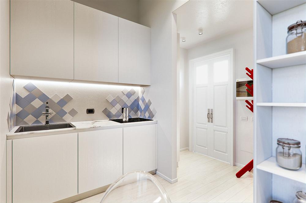 Chỉ vỏn vẹn 29m² nhưng căn hộ dưới đây vẫn gây thương nhớ với màu trắng tinh khôi cùng nội thất siêu tiết kiệm không gian-9