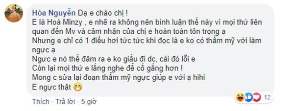 Hòa Minzy phản pháo cực gắt khi bị chê vòng 1 phồn thực: Ngực em nó thế nên không giấu đi được!-2