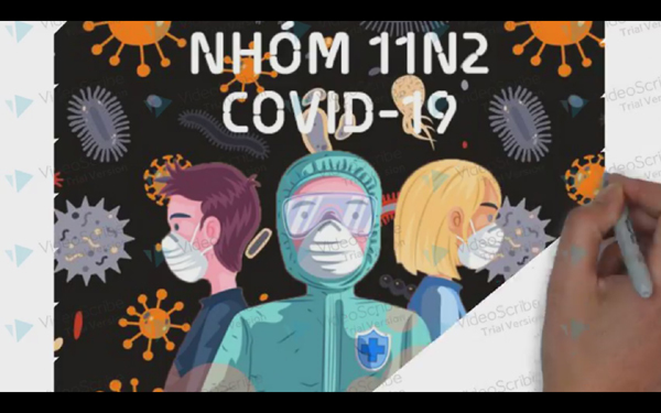 HS trường Hồng Hà siêu đặc biệt trong clip ‘Cuộc sống thời Covid-19’-1