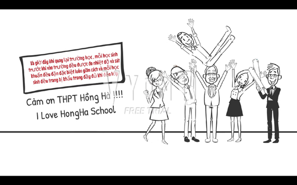 HS trường Hồng Hà siêu đặc biệt trong clip ‘Cuộc sống thời Covid-19’-4