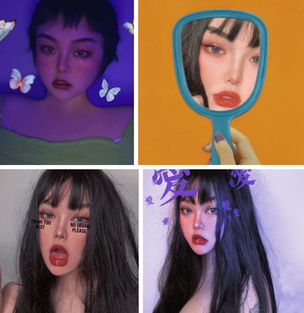 Không có gì đau đớn bằng hot girl Tik Tok tắt nhầm filter lúc livestream: Sai một li, đi một nữ thần-1