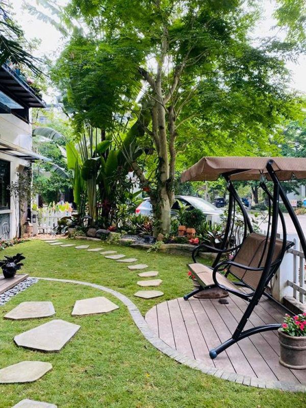 Nữ ca sĩ lấy chồng rút khỏi showbiz, về ngoại thành mua biệt thự trồng hoa, cây cảnh-7