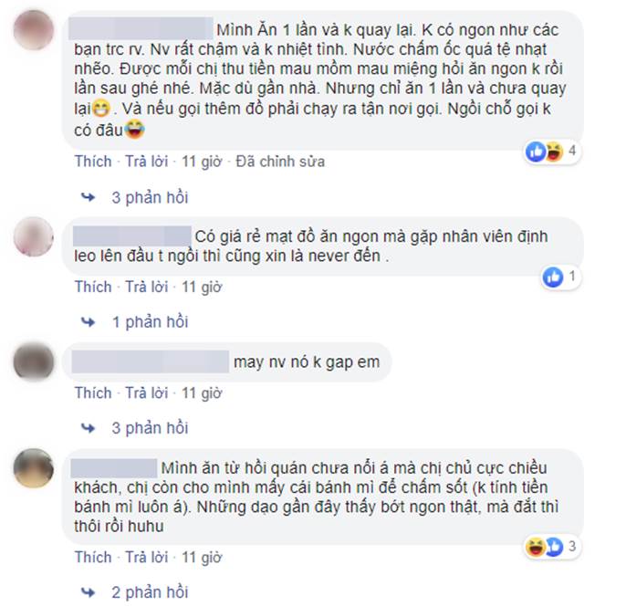 Mất 820k đi ăn ở quán ốc nổi tiếng Hà Nội, cô gái trẻ bức xúc vì thái độ nhân viên hách dịch, xin thêm đồ cậy ốc còn bị quát-5