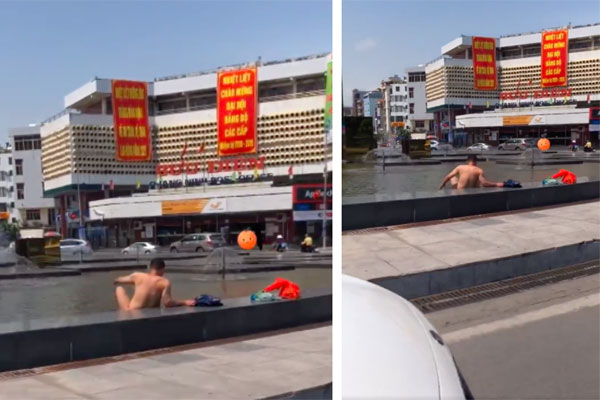 Thả rông vòng 1 lại còn vô tư diện chiếc áo cắt xẻ quái lạ ra chợ, cô gái khiến người xung quanh nhức mắt buông luôn mớ rau rồi bỏ về-3