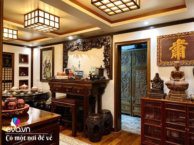 Tiến sĩ trẻ biến chung cư cũ 350m² thành dinh thự” khủng, riêng bộ bàn trà đã 6 tỷ đồng-8