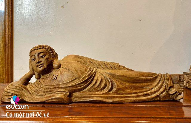 Tiến sĩ trẻ biến chung cư cũ 350m² thành dinh thự” khủng, riêng bộ bàn trà đã 6 tỷ đồng-16