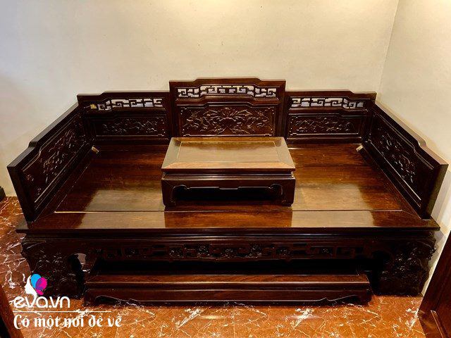 Tiến sĩ trẻ biến chung cư cũ 350m² thành dinh thự” khủng, riêng bộ bàn trà đã 6 tỷ đồng-18