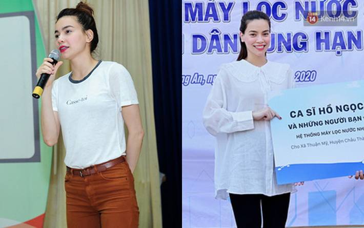 Hà Hồ độ này lạ quá, bình thường rất sủng đồ bó sát mà giờ toàn mặc váy áo rộng mênh mông-15