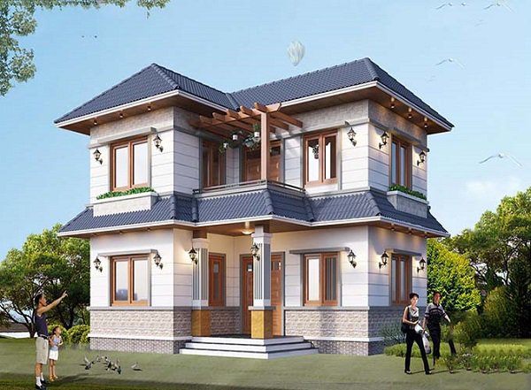 Các mẫu biệt thự 2 tầng đẹp mỹ mãn, có tiền nhất định phải xây ngay-17