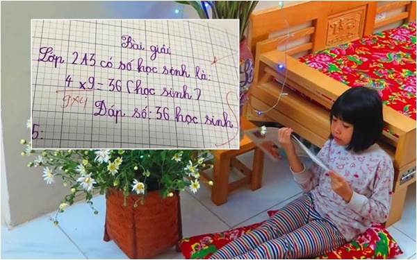 Bài toán lớp 2 tưởng đơn giản mà cách chấm của cô gây thắc mắc lớn, phụ huynh lên MXH để hỏi và nhận được lời giải thích vô cùng bất ngờ-2