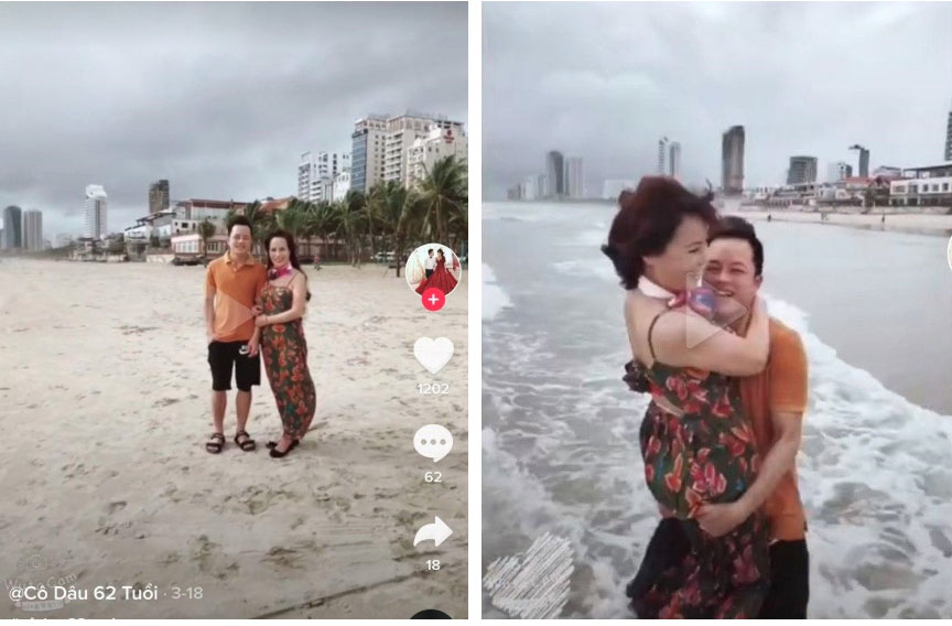 Cô dâu 62 tuổi cùng chồng trẻ lặn lội vào Đồng Nai gặp cô dâu 65 tuổi, giãi bày cách vượt dư luận và giữ hạnh phúc-5