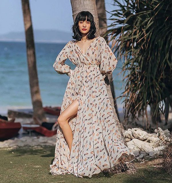 Đang cá tính, Minh Hằng chuyển sang diện váy xẻ điệu đà - item nhất định có mùa hè này-13