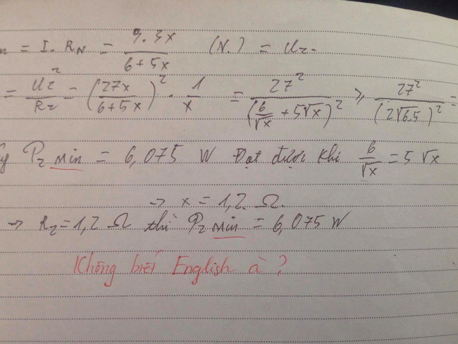 Kiểm tra Văn nhưng lại thích chêm tiếng Anh, nam sinh bị cô giáo bật lại một tràng, nhìn lời phê mà toát mồ hôi hột-4