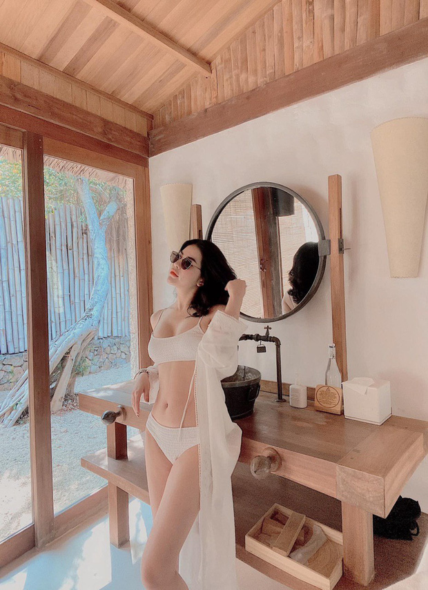 Vợ cũ Việt Anh tung loạt ảnh diện bikini body cực nuột, phản ứng bất ngờ khi được khen hơn cả Ngọc Trinh-2