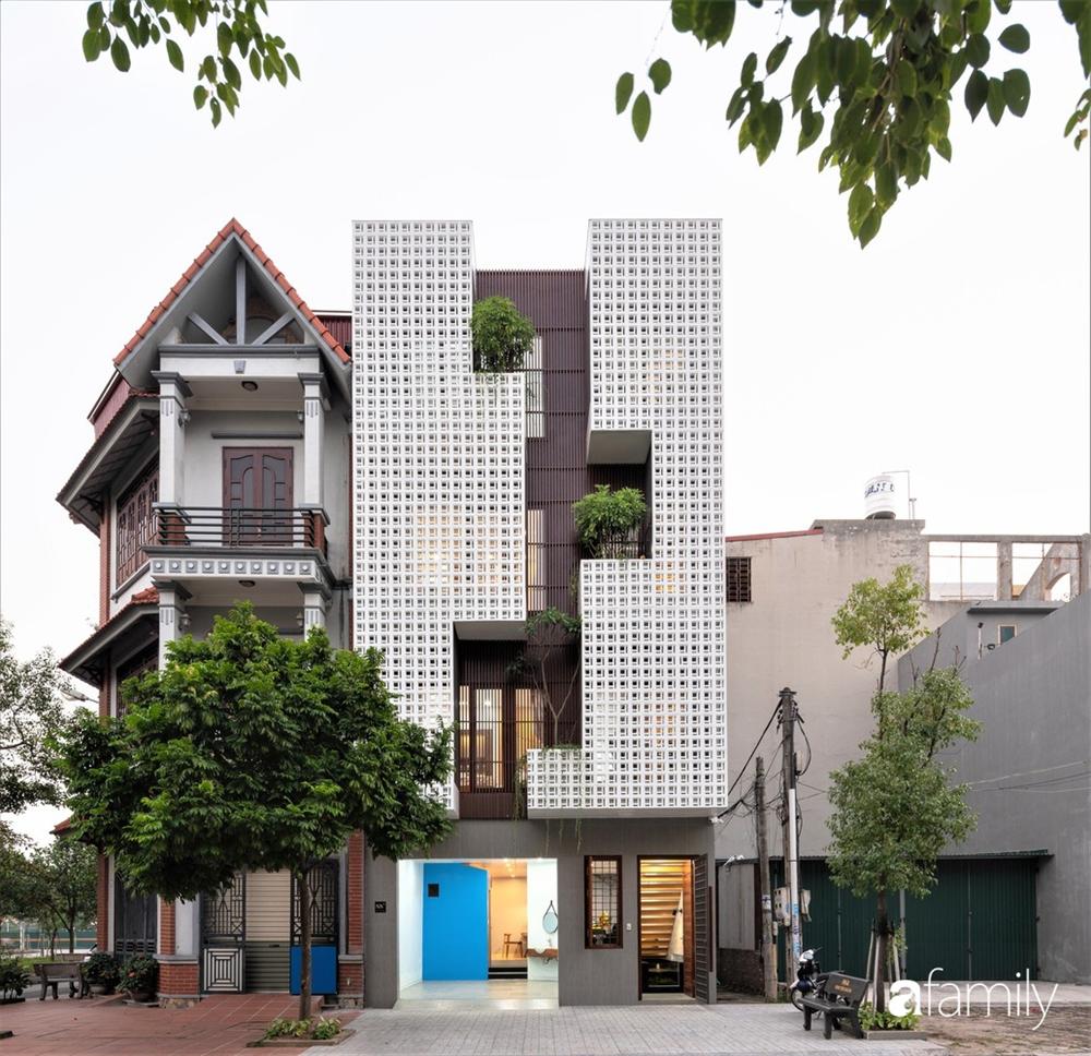 Ngôi nhà phố lấy cảm hứng từ thác nước mang đến cuộc sống an lành, thư thái cho gia đình 3 thế hệ ở Hải Dương-7