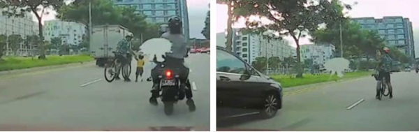 Phản ứng xuất thần cứu đứa bé khỏi xe tải đang lao tới, người đàn ông không được cảm ơn còn bị dân mạng khẩu nghiệp-2