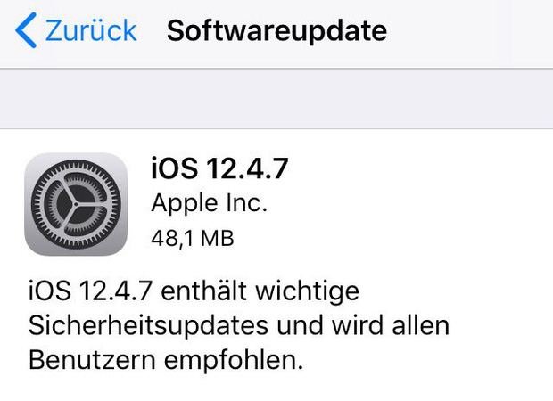 Được cập nhật iOS 12.4.7, iPhone 5s, iPhone 6 vẫn chưa bị Apple bỏ rơi-1