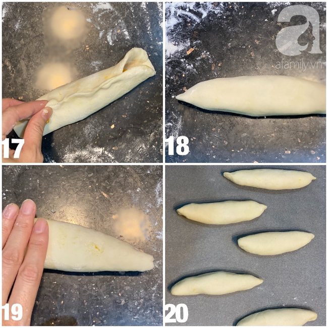 Nhìn qua ai cũng tưởng khoai lang nhưng hóa ra lại là món bánh mì thơm ngon bất ngờ và cách làm thì cực dễ-6