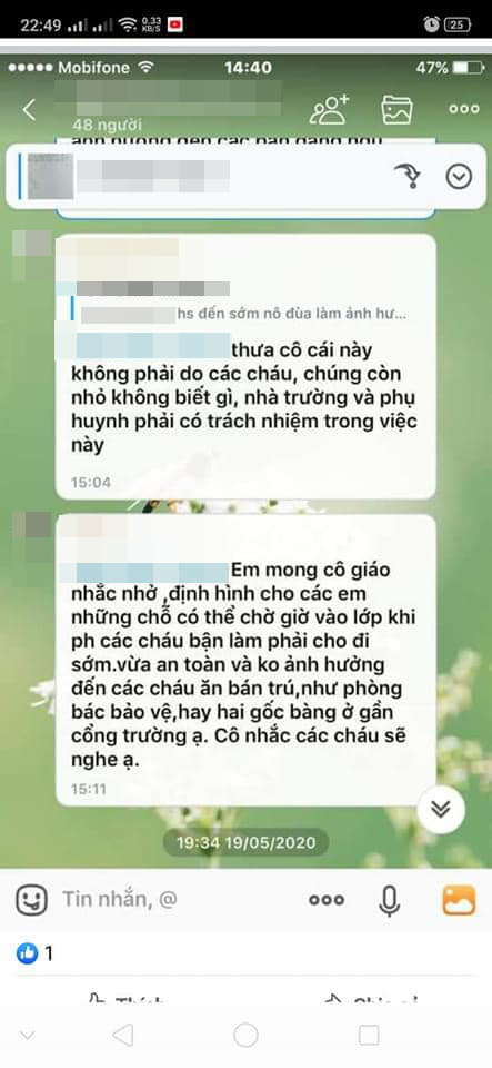 Vụ việc bé gái bị phê bình vì đi học sớm, phải đứng ngoài cổng trường giữa trưa nắng 40 độ, phụ huynh bức xúc: Con hiện giờ rất sợ cô-3