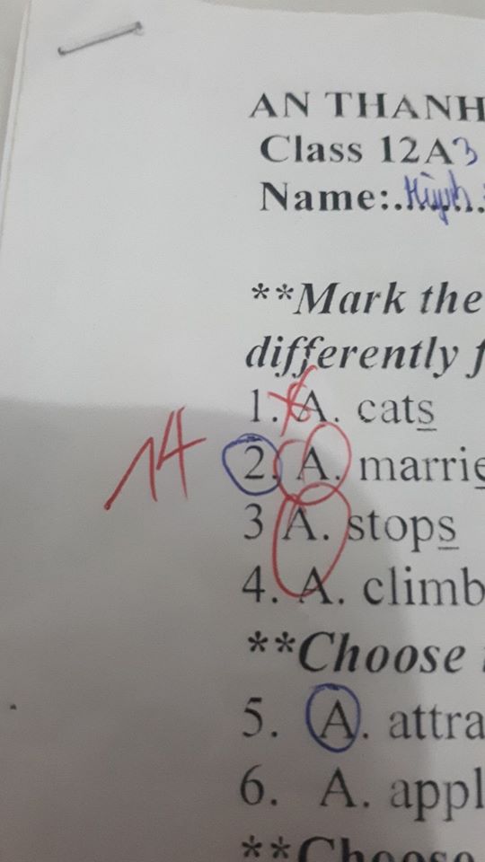 Sắp hết giờ kiểm tra, cô nhẹ nhàng nhắc các em còn 1 phút nữa và cái kết khiến ai thấy cũng phải cười chảy nước mắt-3