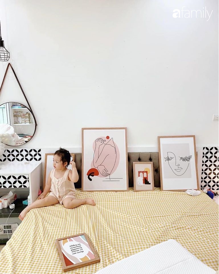 Vì chiều vợ, ông chồng tại Hà Nội tự tay cải tạo lại phòng ngủ 15m² với chi phí gần 20 triệu theo gam hồng nữ tính-12