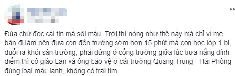 Vụ học sinh đi học sớm bị đứng ngoài cổng trường: Nhiều chi tiết chỉ mới nói ra một nửa?-2