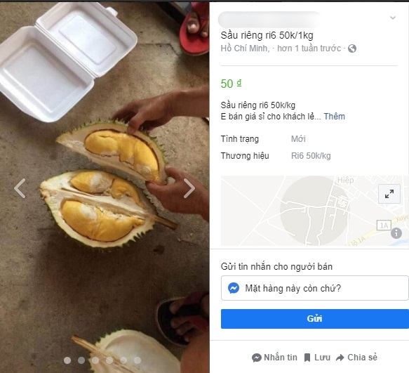 Sầu riêng ở Sài Gòn chẳng cần giải cứu mà nhiều nơi vẫn bán giá siêu mềm-1