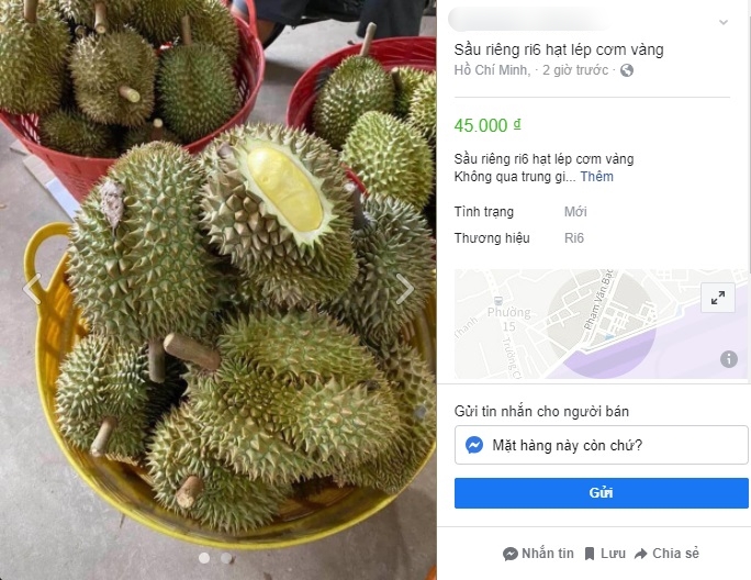 Sầu riêng ở Sài Gòn chẳng cần giải cứu mà nhiều nơi vẫn bán giá siêu mềm-2