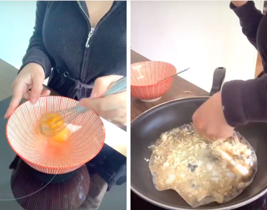 Cô gái người Đức mê đắm món bánh tráng nướng Việt Nam liền làm clip hướng dẫn bạn bè quốc tế, nhưng dân mạng lại chỉ ra điều sai quá sai này-1