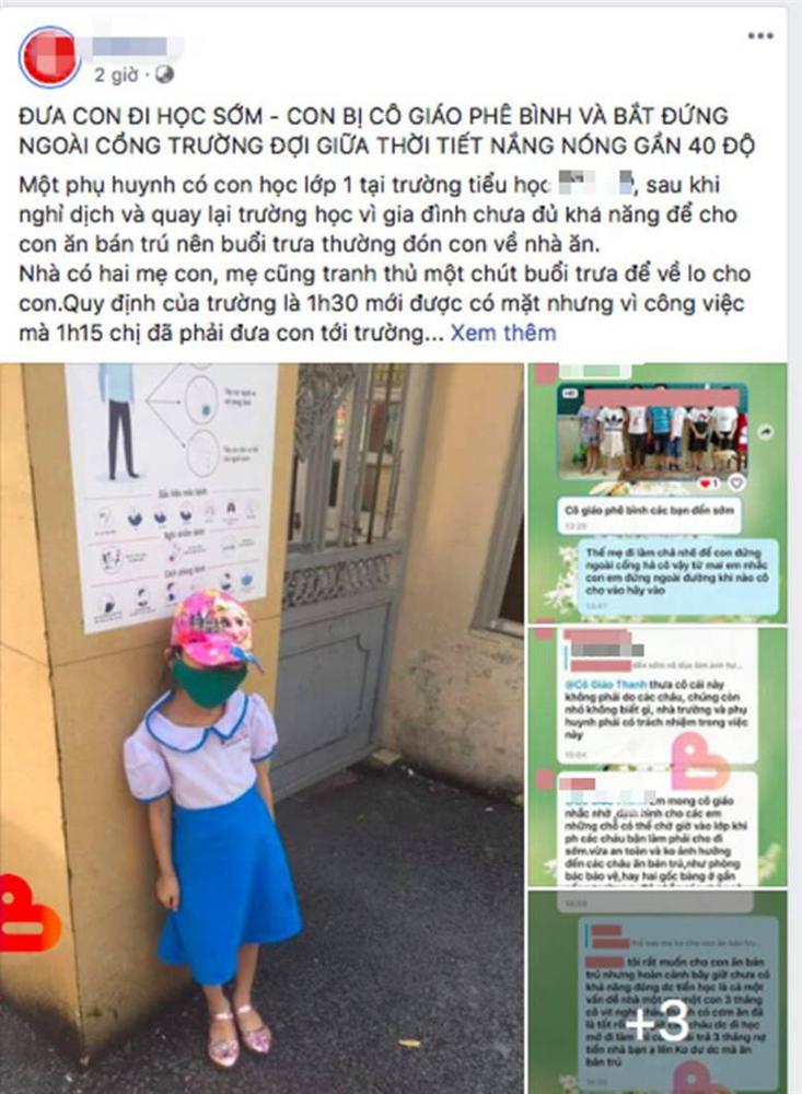 Vụ học sinh lớp 1 bị phê bình vì đến trường sớm: Nếu phụ huynh đó không lên tiếng, liệu nhà trường có chủ động tìm biện pháp?-1