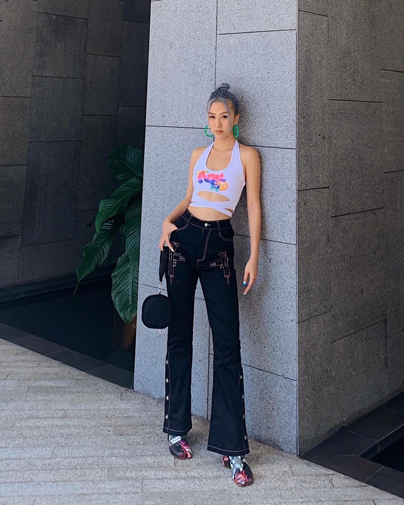 Người tình tin đồn Gil Lê diện 2 style đối lập: Chi Pu lả lơi - Hoàng Thùy Linh kín đáo-7