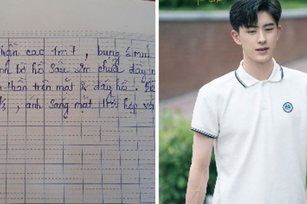 Chụp mỗi bình nước mà ai cũng đọc được điểm học bạ môn vật lý chủ nhân, vì sao vậy?-3